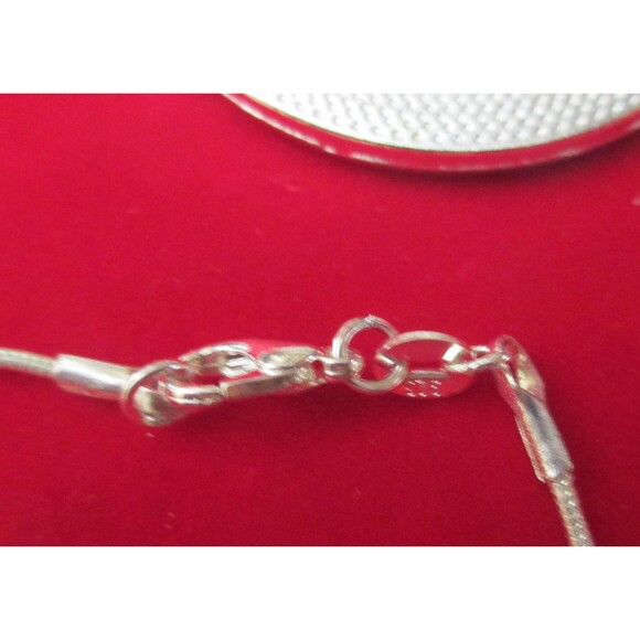 Morrigan the Queen of Battles – 24 Inch Sterling Silver Necklace, Coin-Pendant - Picture 9 of 9